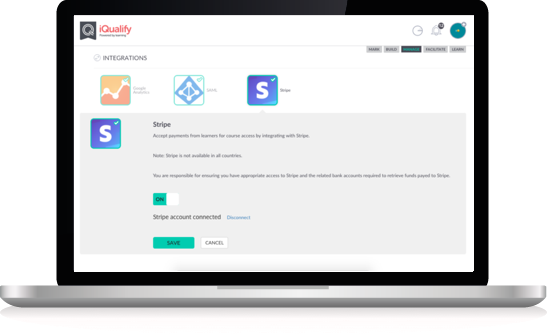 Stripe integration set up