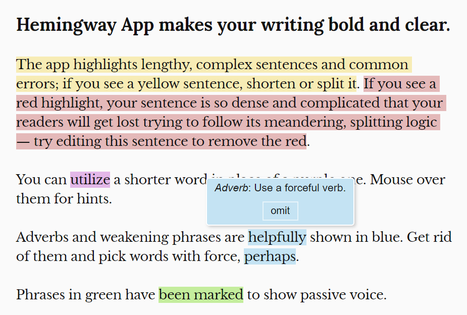 hemingway-app
