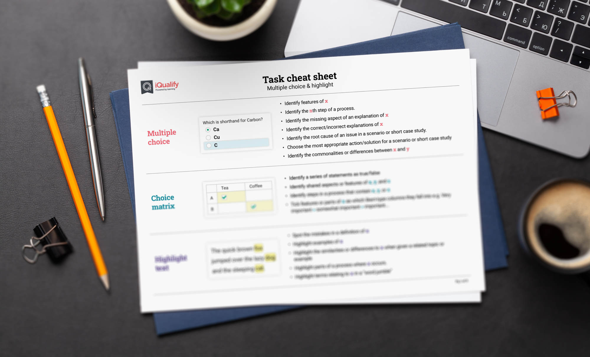 Many ways with tasks